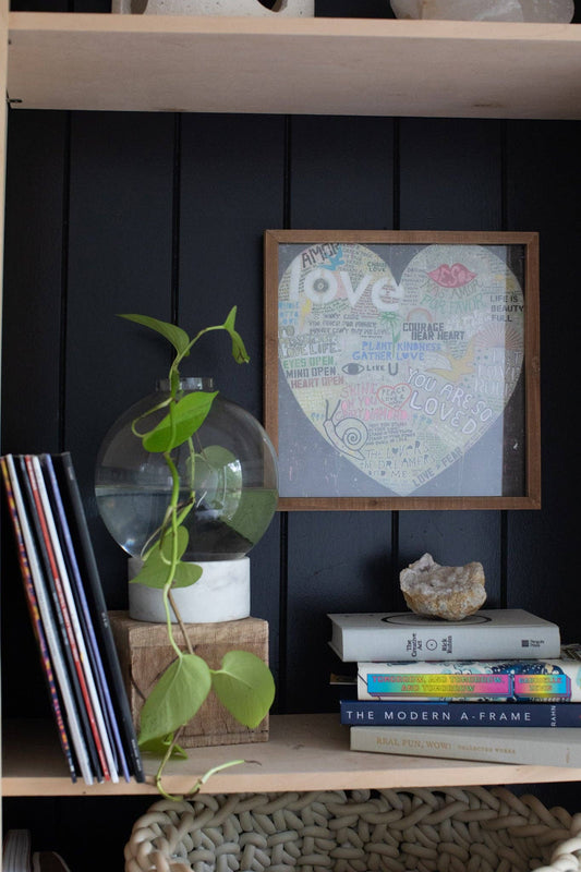 12"x12" Choose Love Art Poster