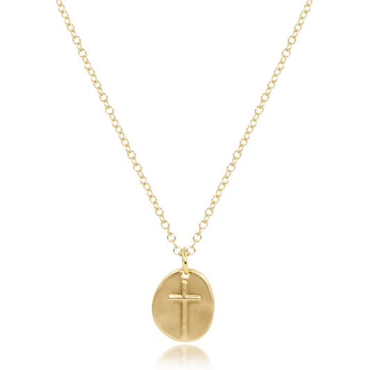 Inspire Small Gold Charm Necklace