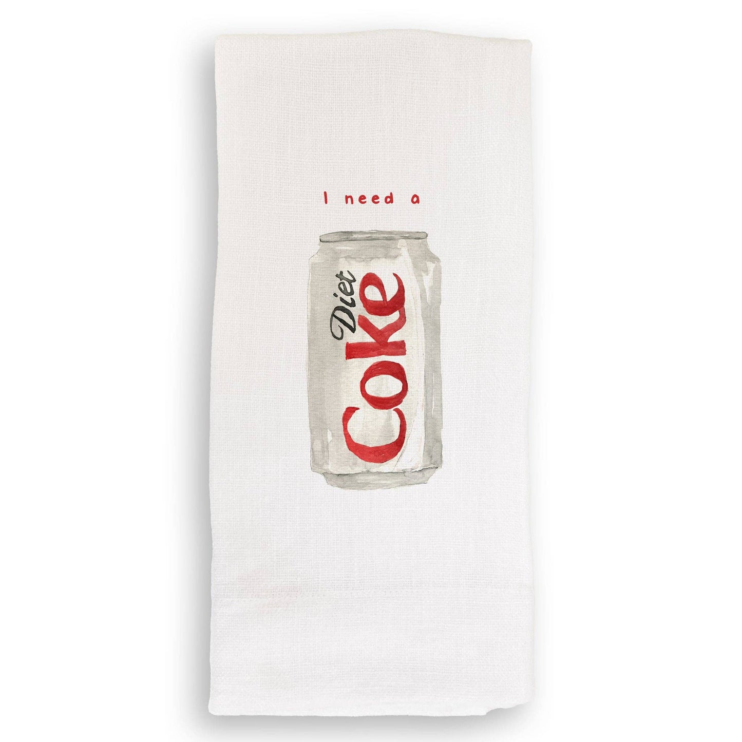 I Need a Diet Coke Tea Towel