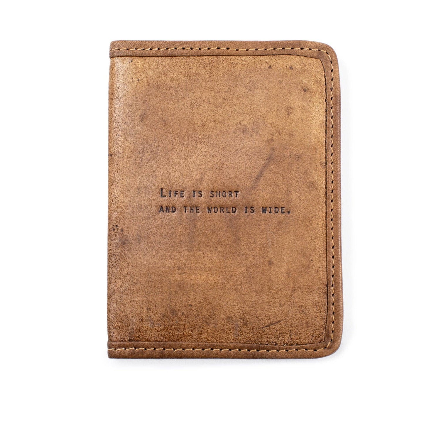 Life Is Short Passport Cover - 4"x6"