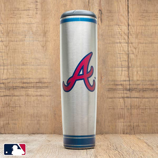 Atlanta Braves Metal Dugout Mug | Stainless Steel Baseball B