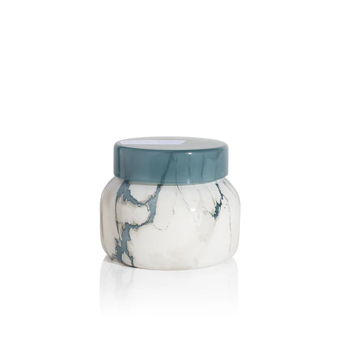 Volcano Modern Marble Petite Jar Candle