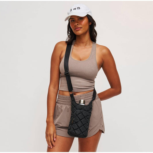 Let It Flow - Puffer Water Bottle Crossbody