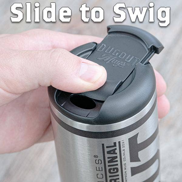 Atlanta Braves Metal Dugout Mug | Stainless Steel Baseball B