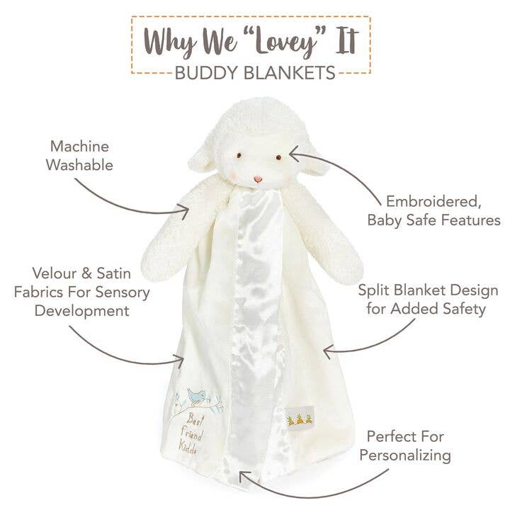 Kiddo Lamb Buddy Blanket