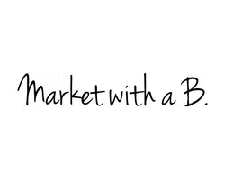 Market with a B.