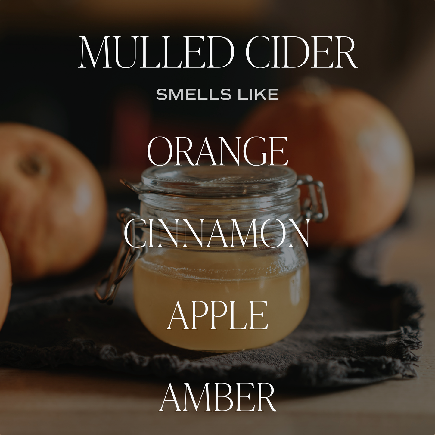 Spiced Apple Cider 15 oz Soy Candle, Matte Jar