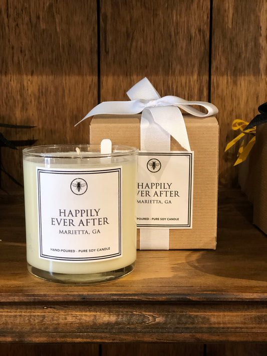 Happily Ever After in Marietta Georgia Candle