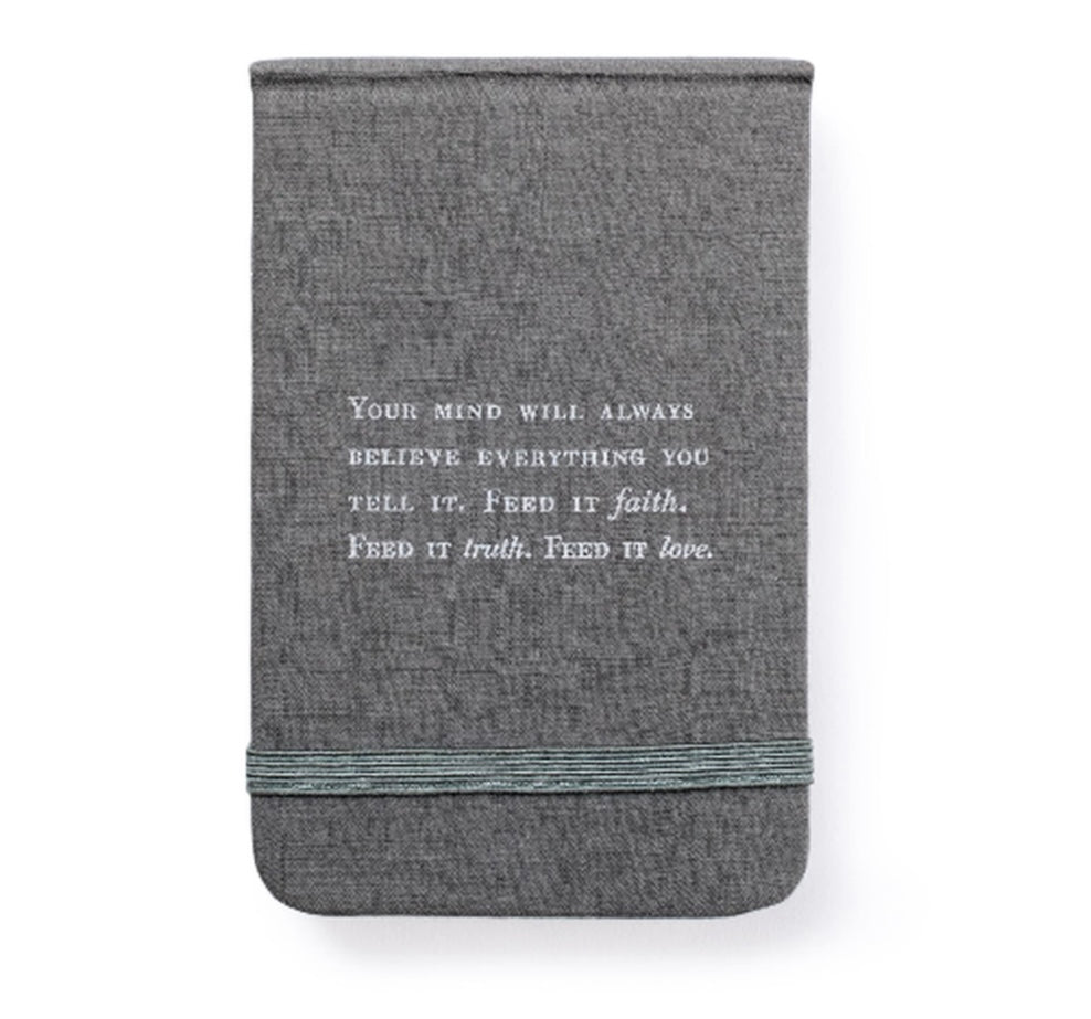 Faith, Truth & Love Fabric Notebook