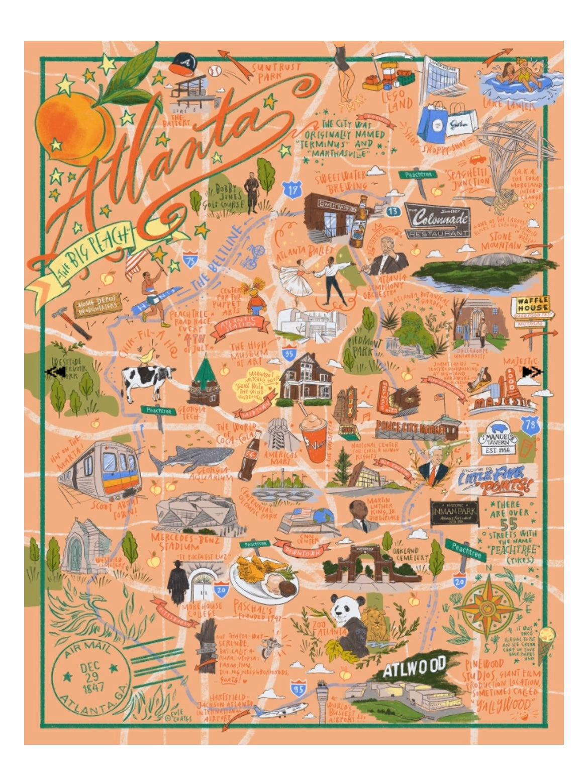 Atlanta Illustrated
