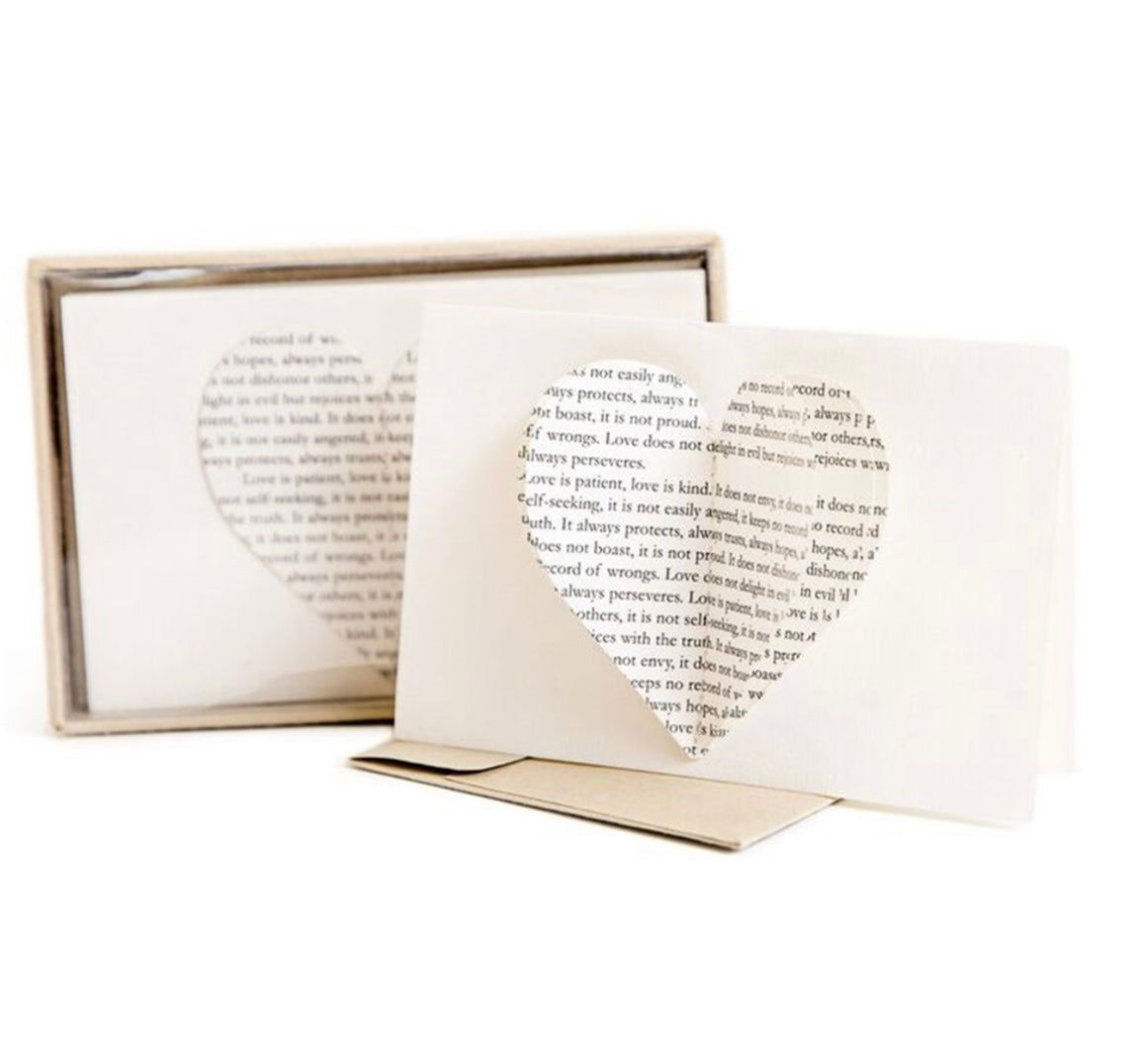 Heart Cards & Envelopes Box Set