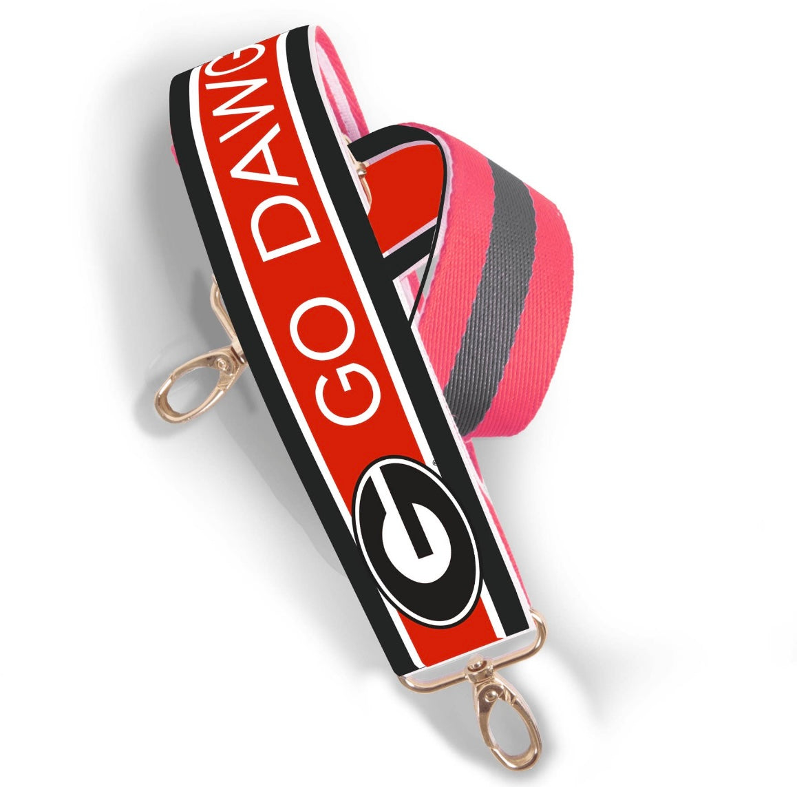 Reversible Crossbody Shoulder Strap - University of Georgia