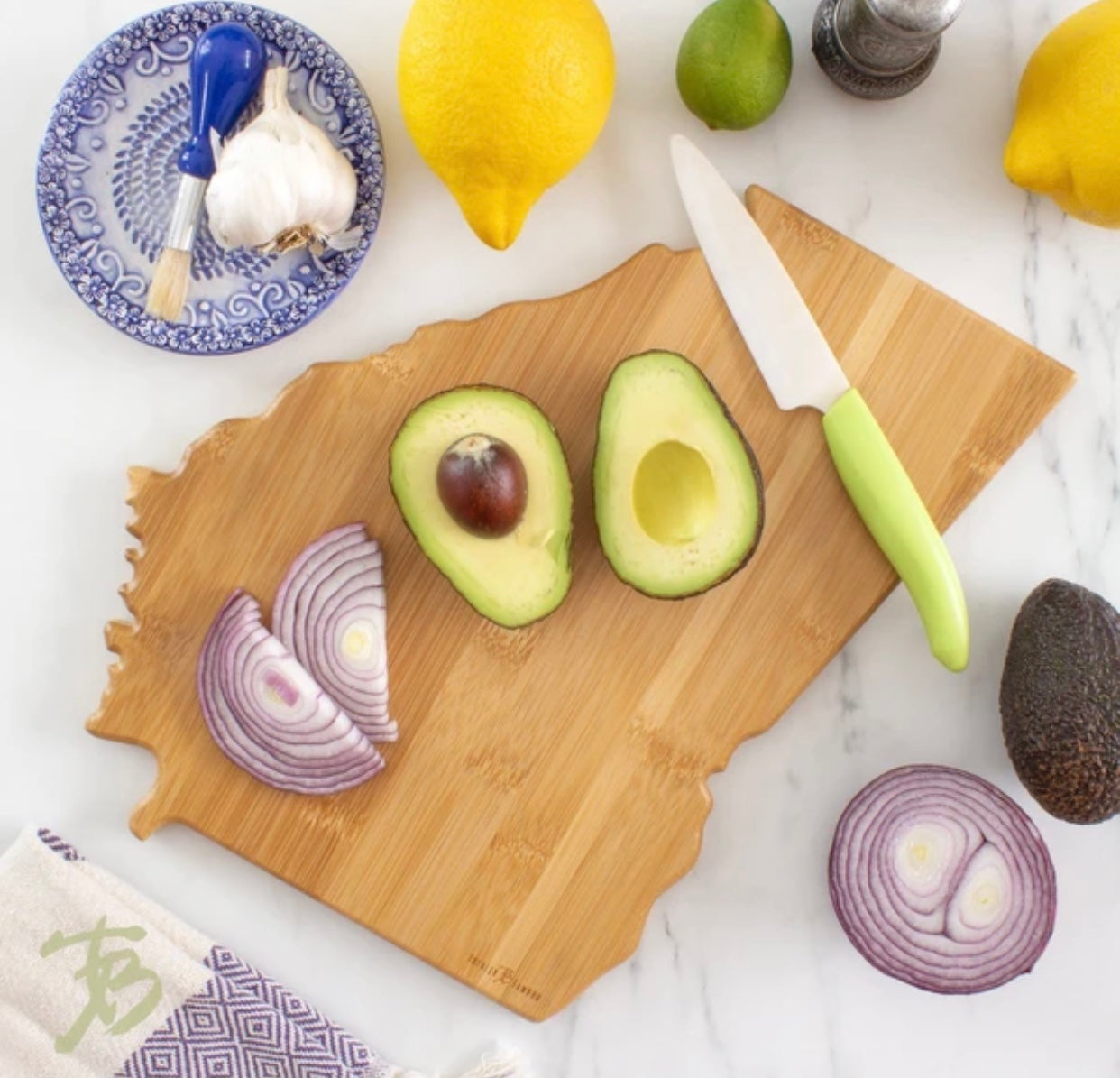 Georgia State Shaped Serving Board