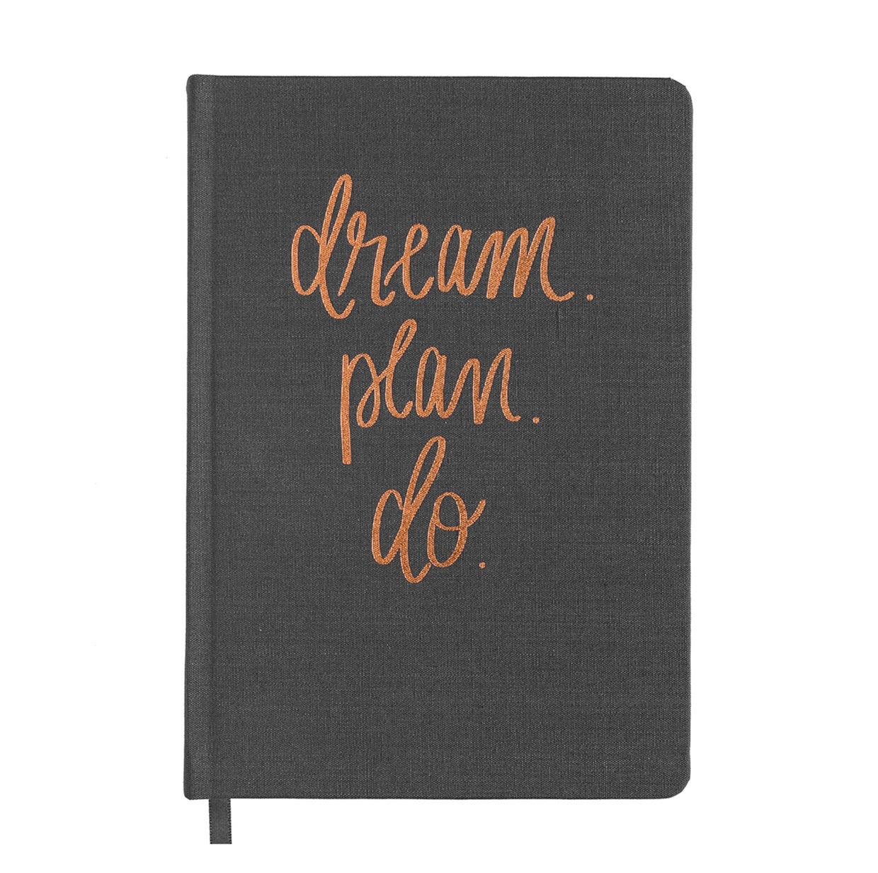 Dream Plan Do Linen Notebook