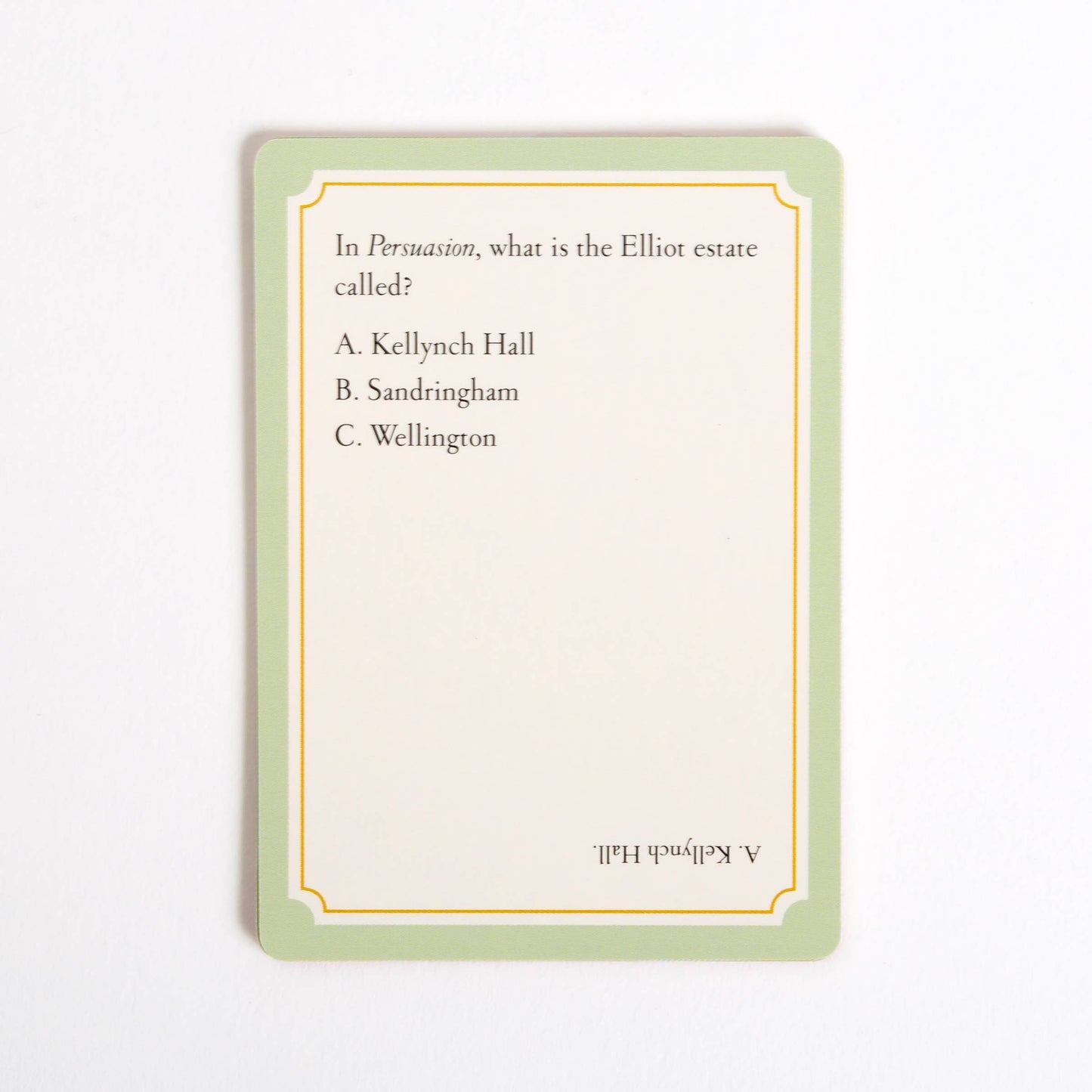 Jane Austen Trivia