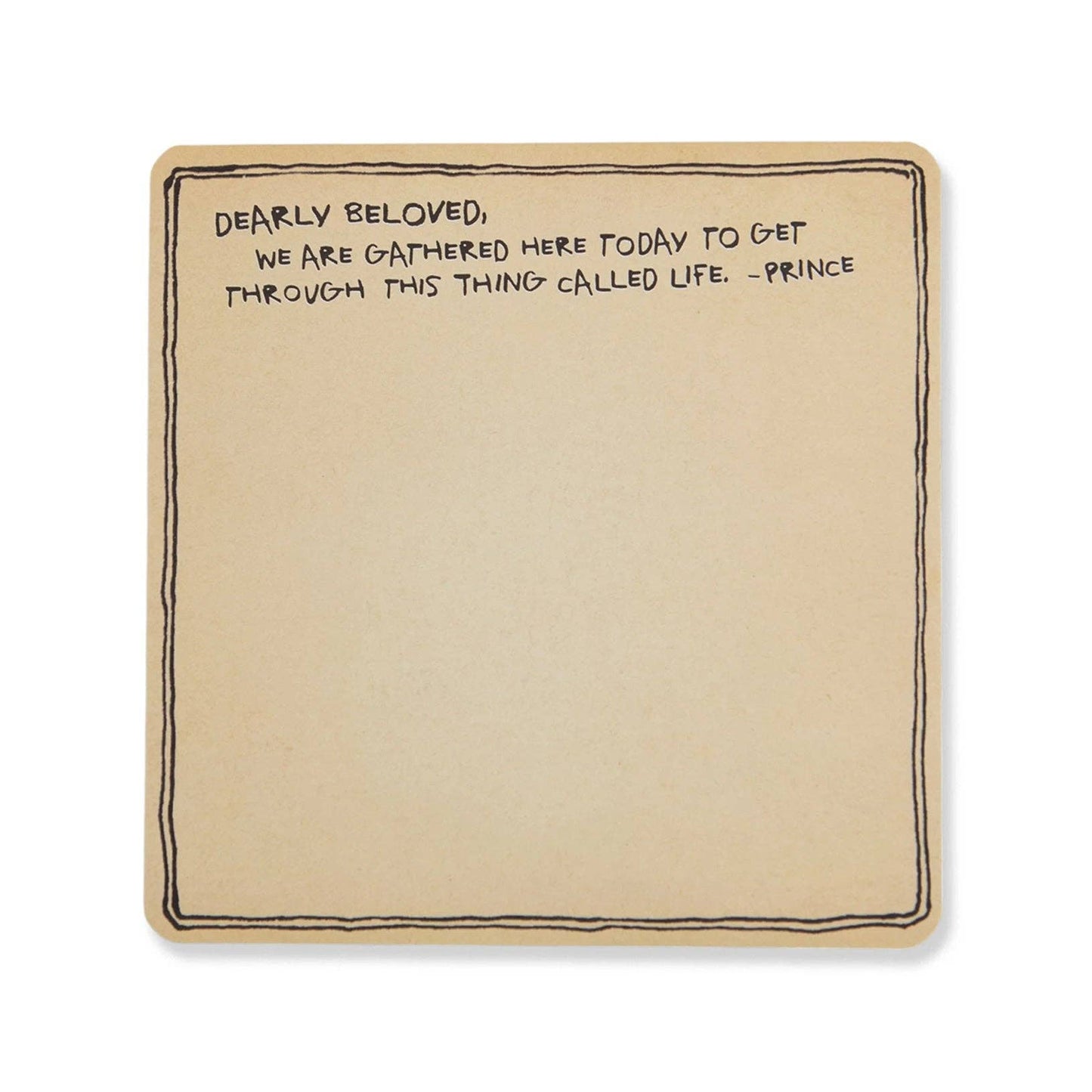 Dearly Beloved (Prince) Small Notepad