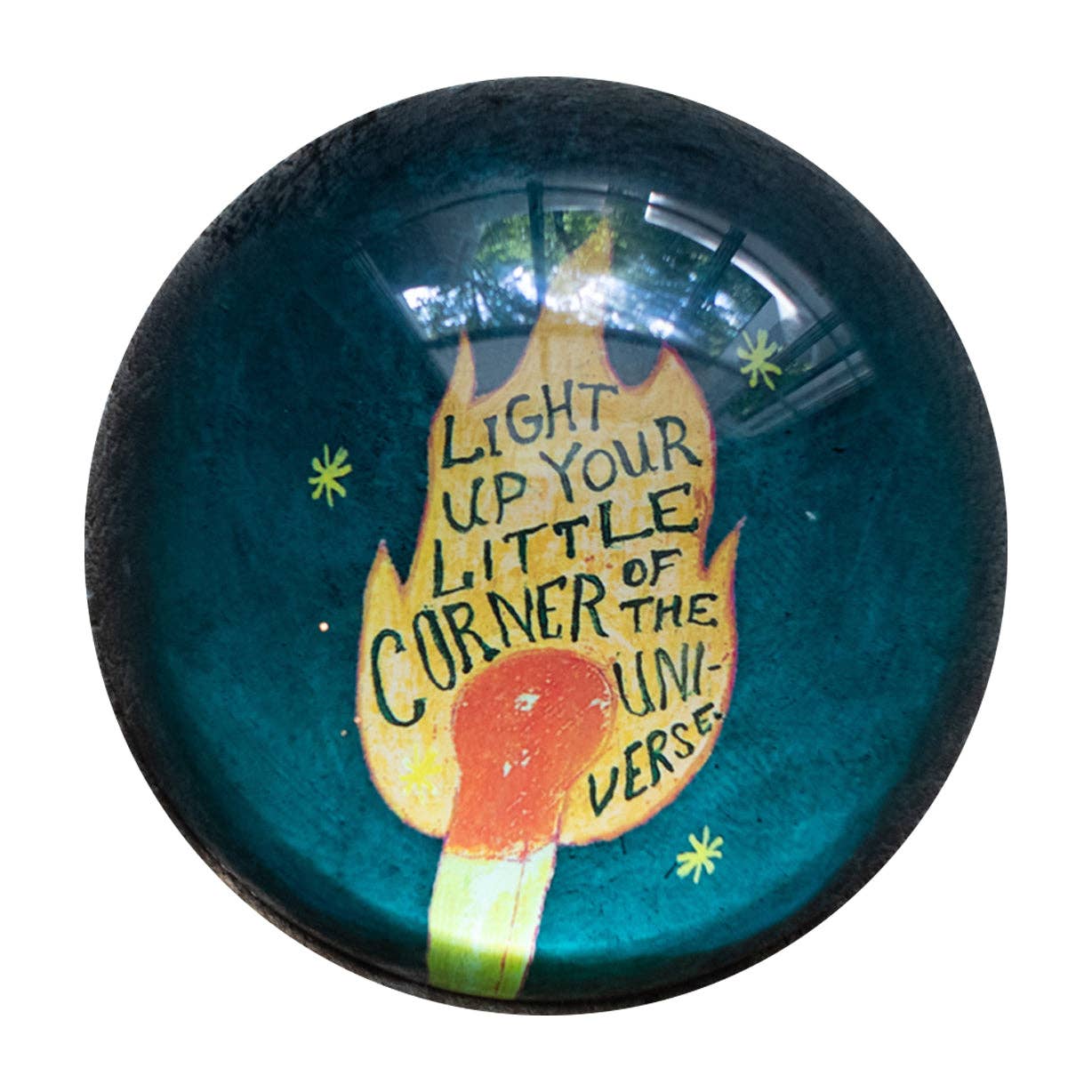Light Up Your Little Corner (Match Stick) Paperweight