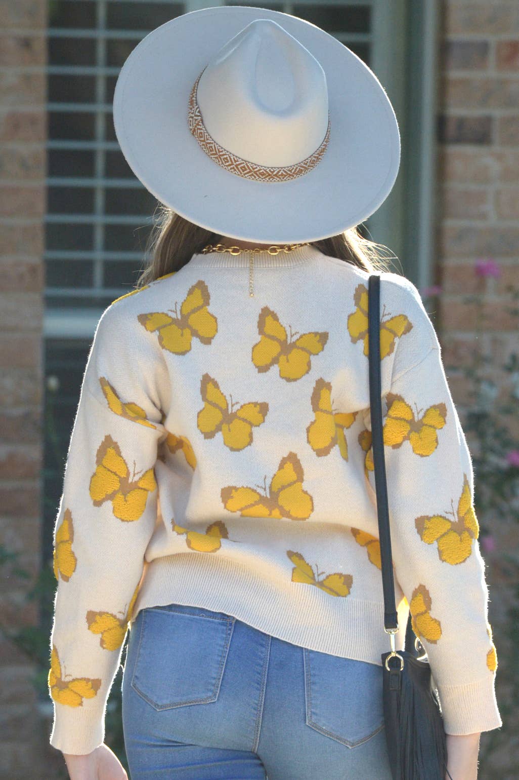 Butterfly Pullover Sweater