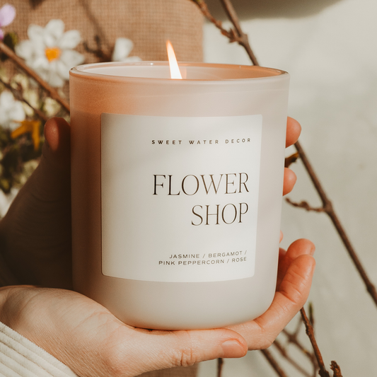 Flower Shop 15 oz Soy Candle