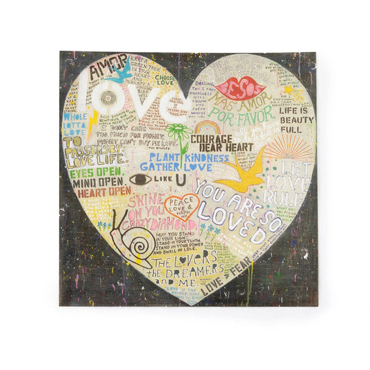 12"x12" Choose Love Art Poster