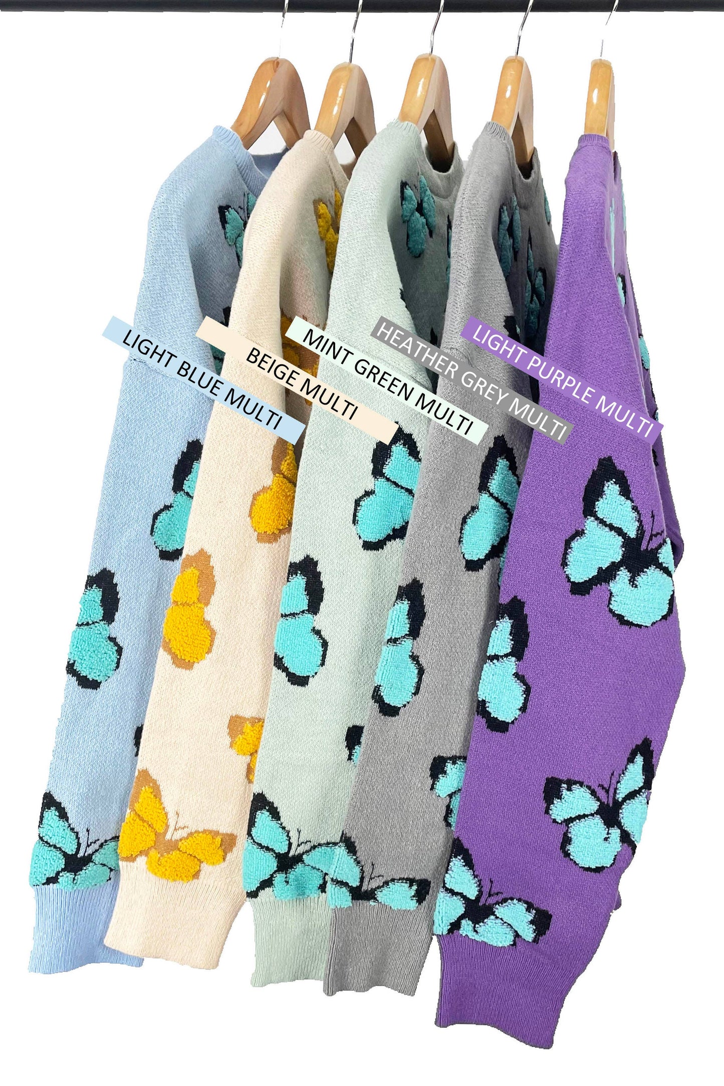 Butterfly Pullover Sweater