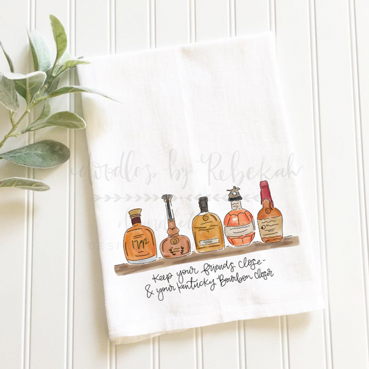 Bourbon Closer Tea Towels