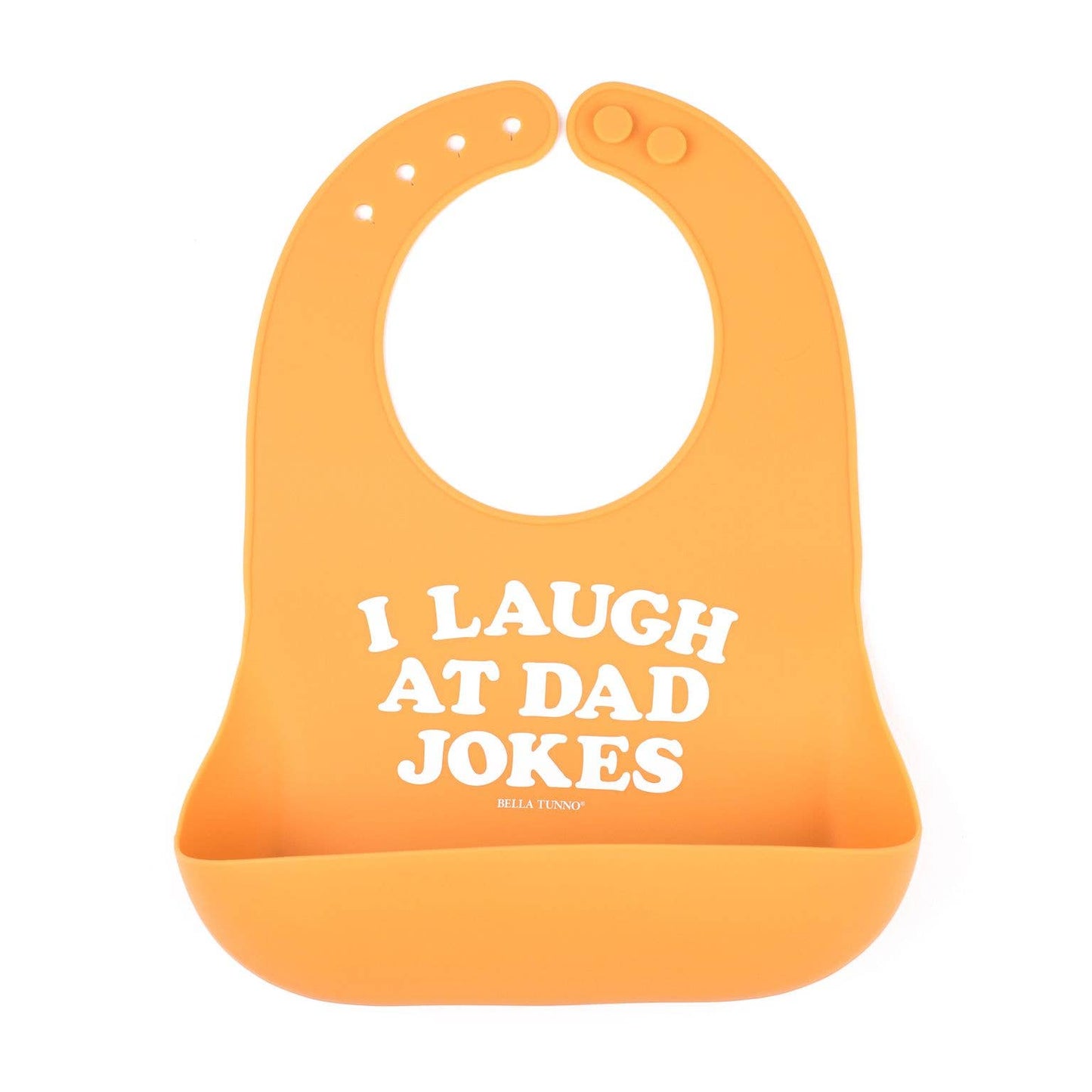 I Laugh at Dad Jokes Wonder Bib