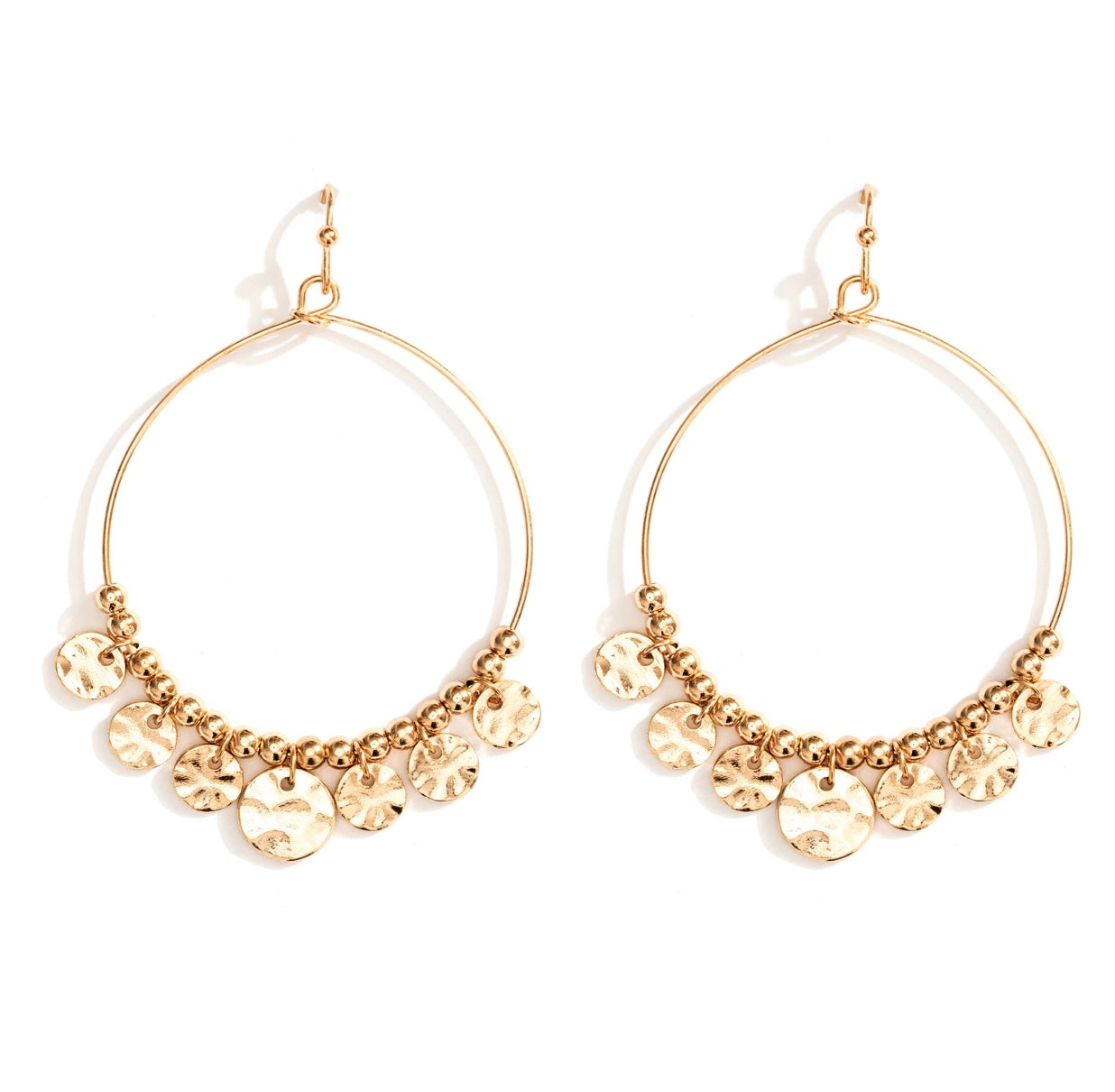 Open Circle Earrings (Gold or Silver)