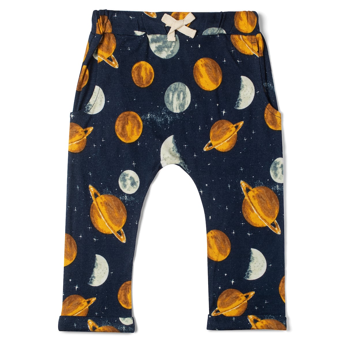 Planets Print Bamboo Baby Jogger/Lounge Pants