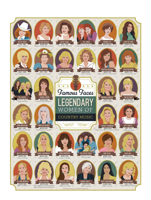 Legendary Women of Country Music Puzzle