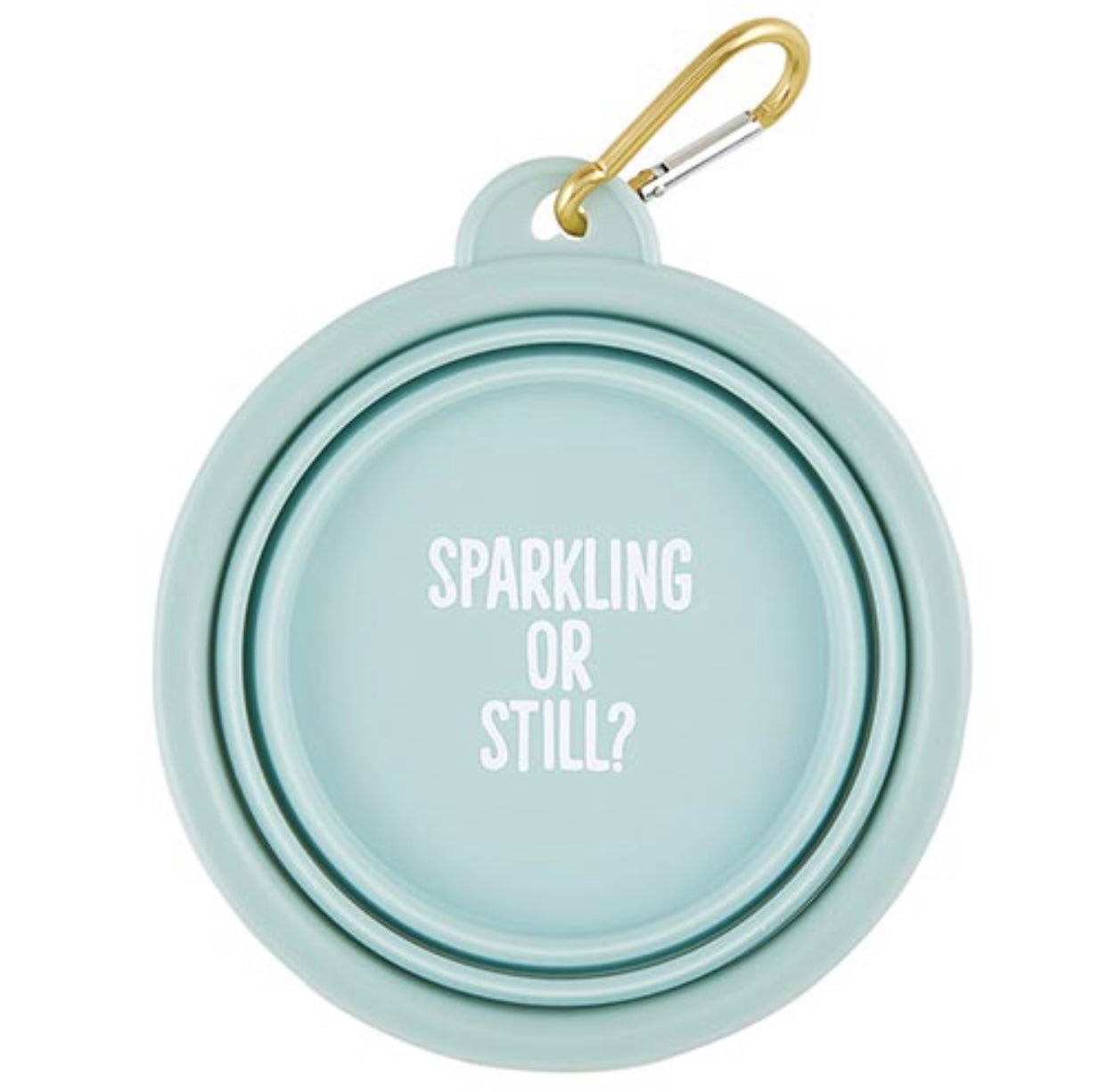 Sparkling or Still Collapsible Pet Bowl