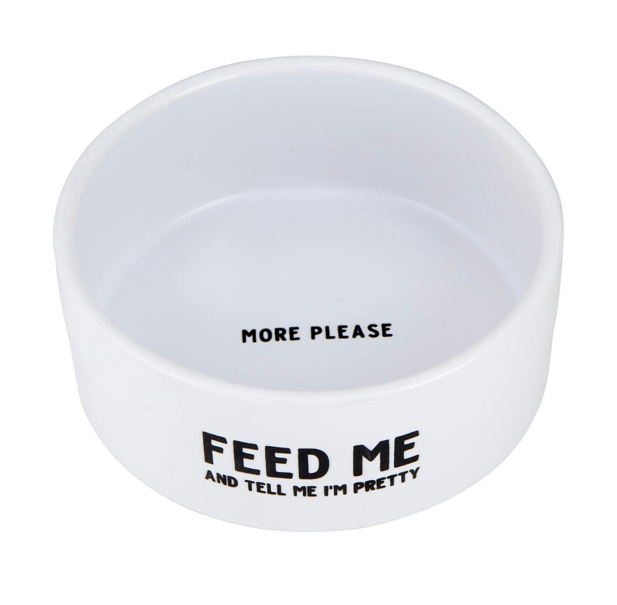 Feed Me Ceramic Pet Bowl