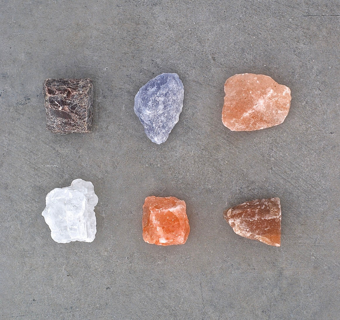 Rock Salt Set of Six